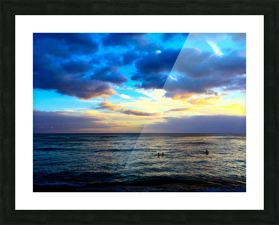 Hawaii Sunrise 2E Picture Frame print