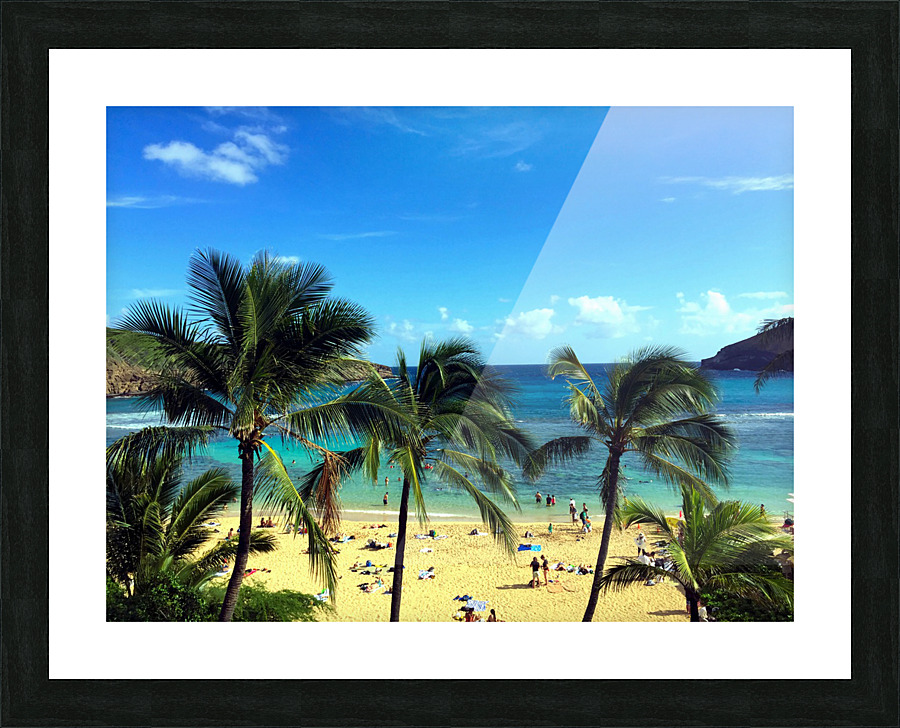 Hello Beaches 2 Picture Frame print