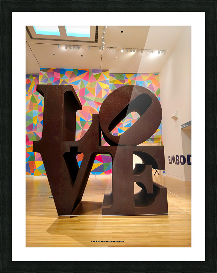 Signs of Love B Picture Frame print