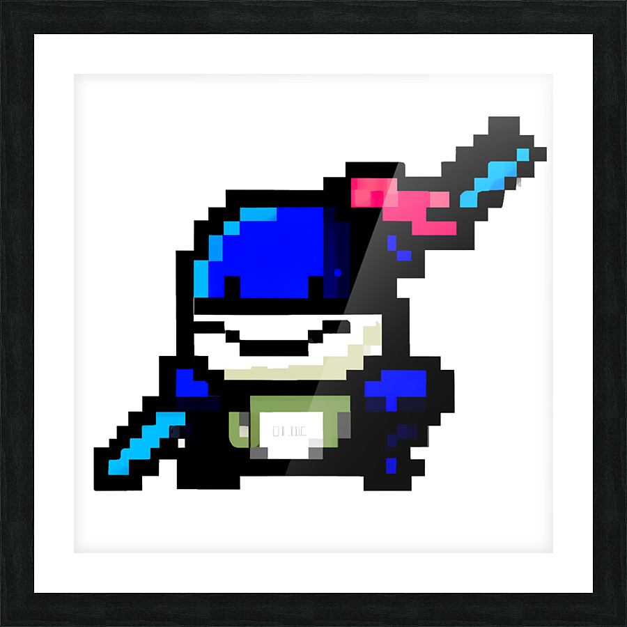 Baby Shark Ninja Shifu 2 Picture Frame print