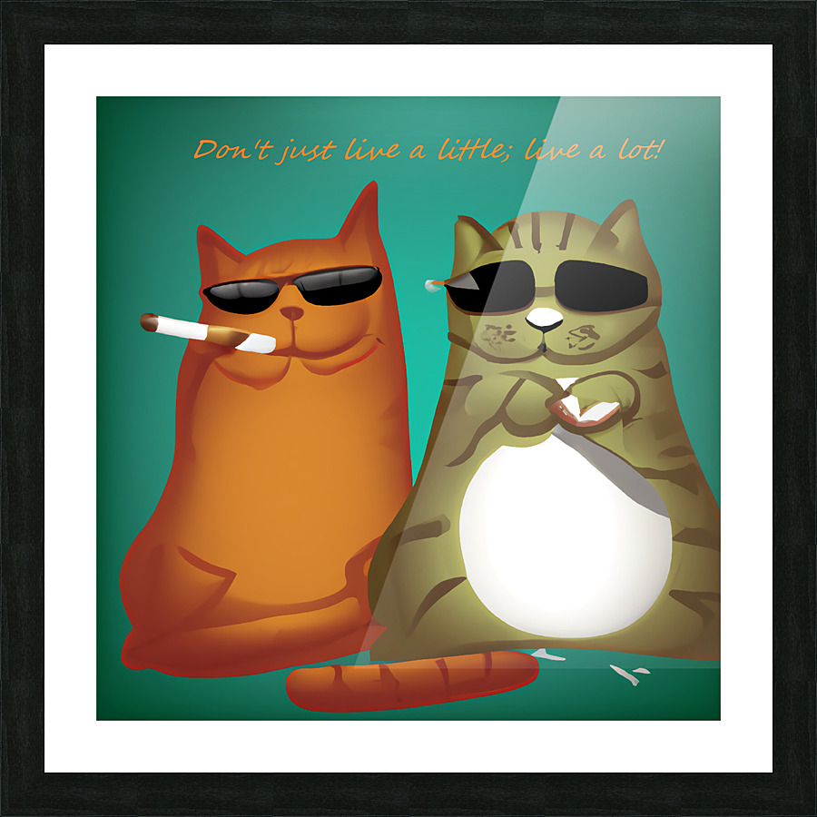 BadCatz Selfie 1A Picture Frame print