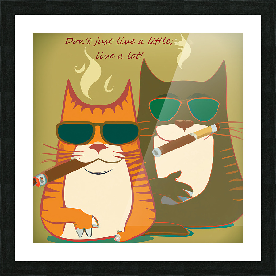 BadCatz Selfie 3 Picture Frame print