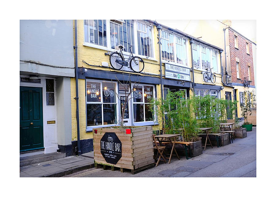 The Handle Bar Picture Frame print