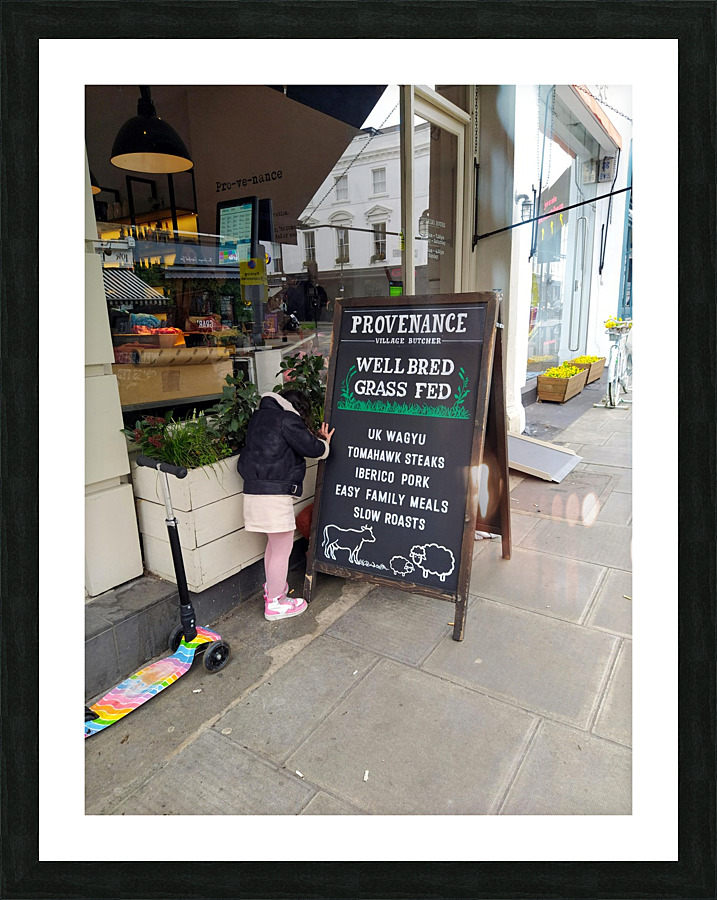 Well Bred Provenance Picture Frame print