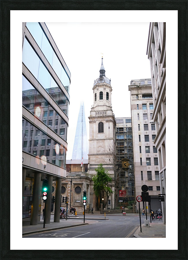 Ahead of Modernity Picture Frame print