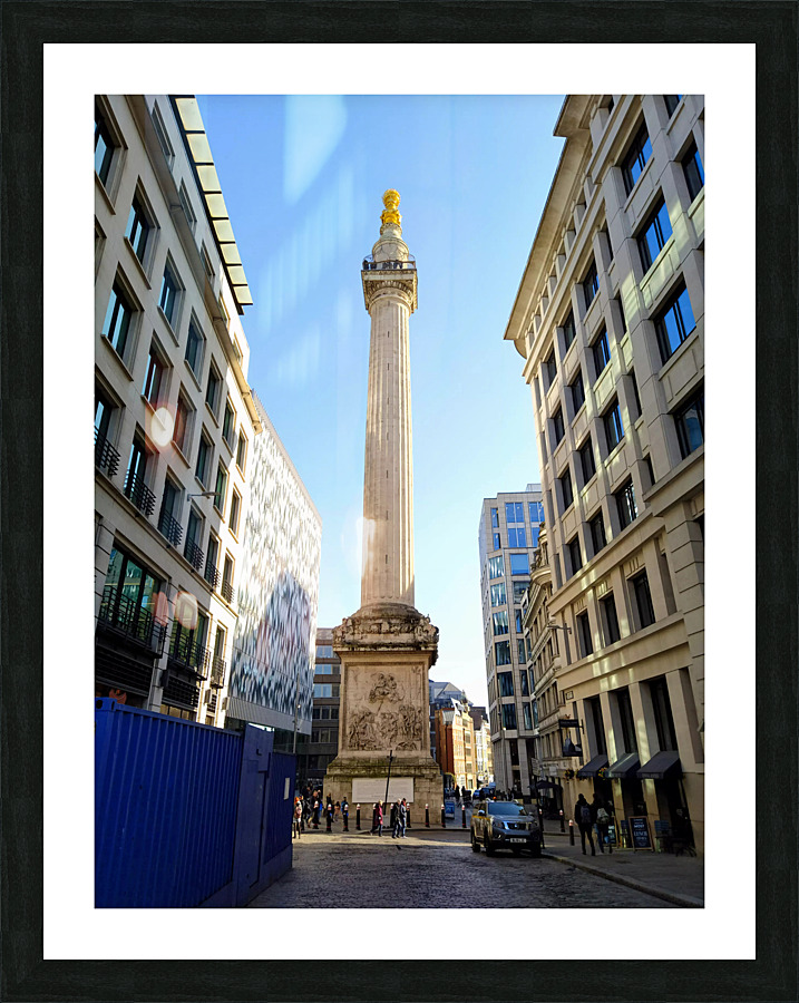 The London Monument 2 Picture Frame print