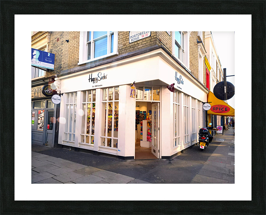 A Place for Happy Feet  Picture Frame print