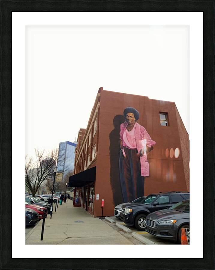 Mari Evans Mural Picture Frame print