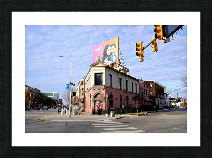 Indy Corner Icon Picture Frame print
