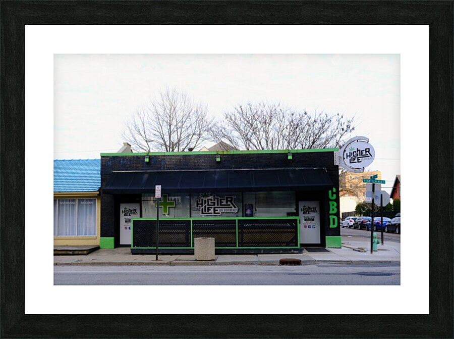 “CBD & Concrete” – Raw Real and Rooted Picture Frame print