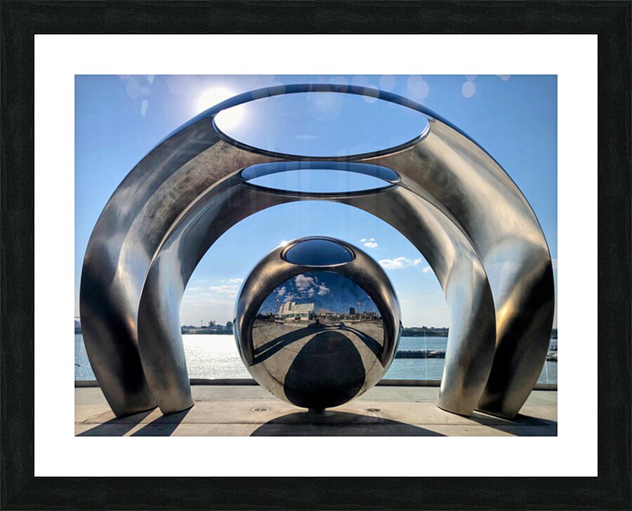 Orb & Arches Picture Frame print