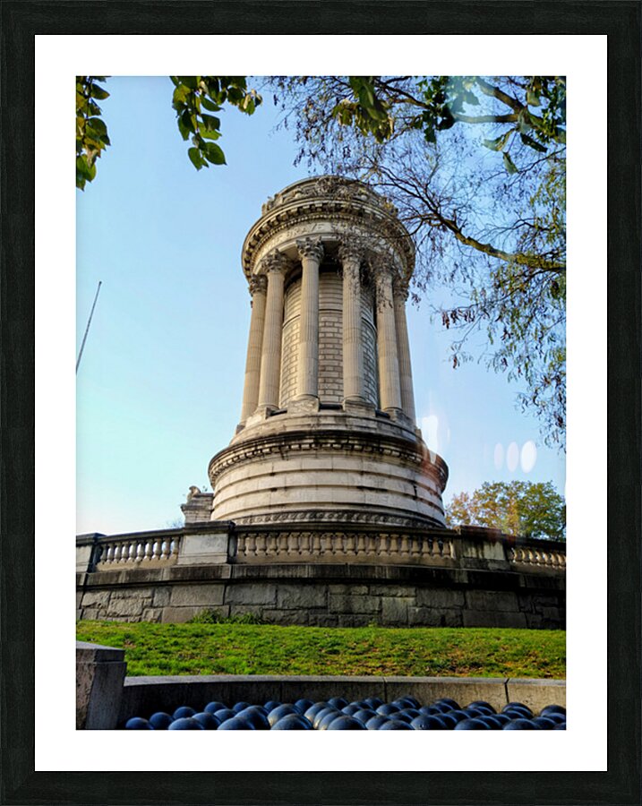 Historic Valor Monument Picture Frame print