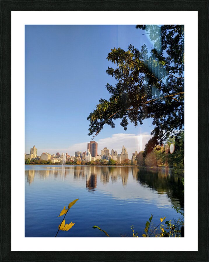 Framed Reflections – Central Park Impression et Cadre photo