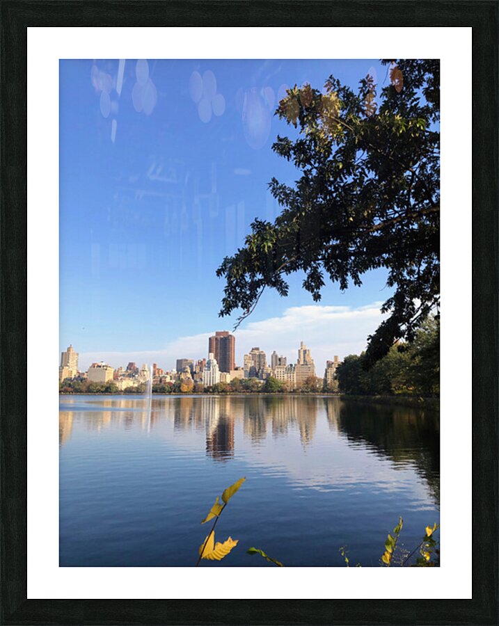 Nature’s Window to the City Picture Frame print