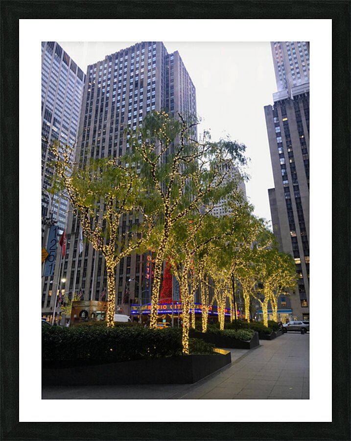 Hello New York  Picture Frame print