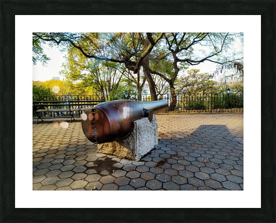 Parkside Cannon Picture Frame print