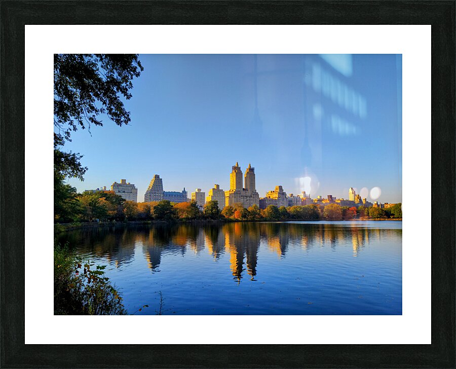 Urban Calm: Central Park View Picture Frame Printing