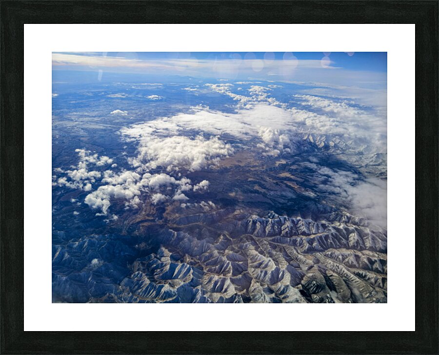 Rocky Skies Picture Frame print