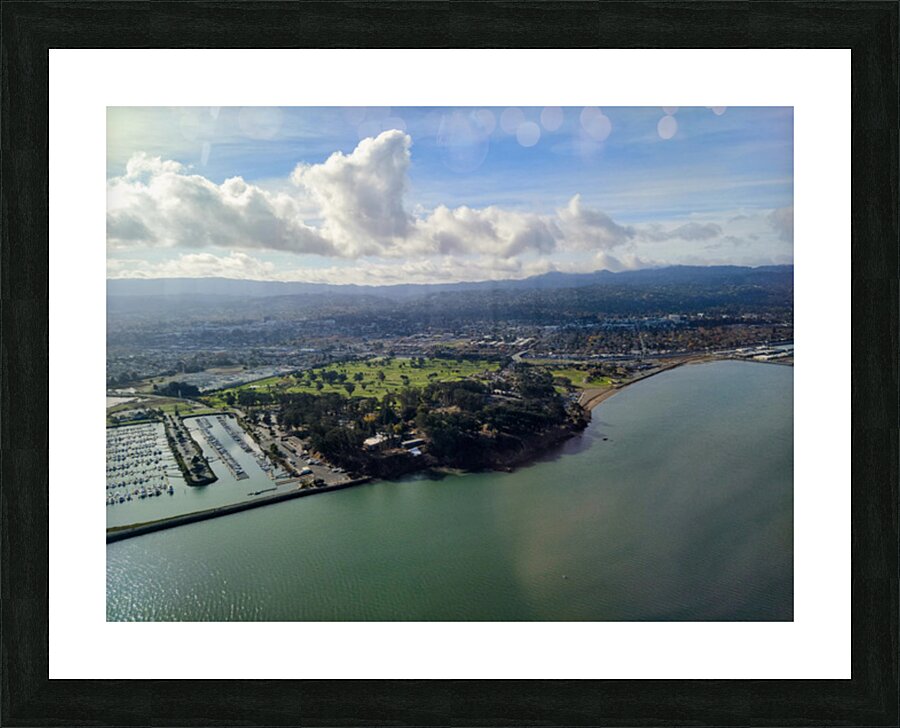 Above the Bay of San Francisco Picture Frame print