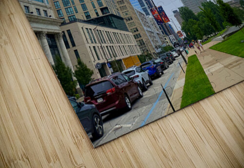 Fog Line Horizon Click4Pix puzzle