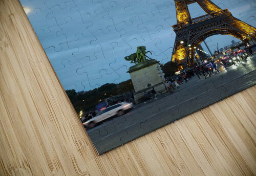 Eiffel Tower at Night 1 Click4Pix puzzle