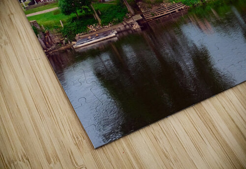 Country Home on Lake Click4Pix puzzle
