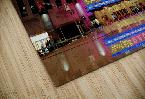 NYC Reflections of Radio City Music Hall  Click4Pix puzzle