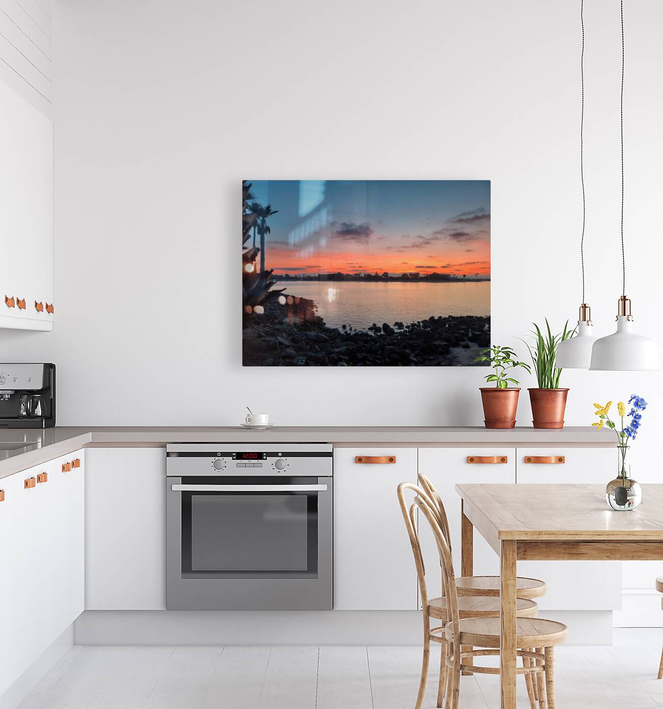 San Diego Sunset at Tidal Reproduction