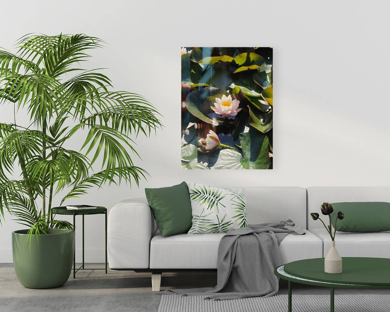 Sun-Kissed Petals: A Lilys Morning Reproduction