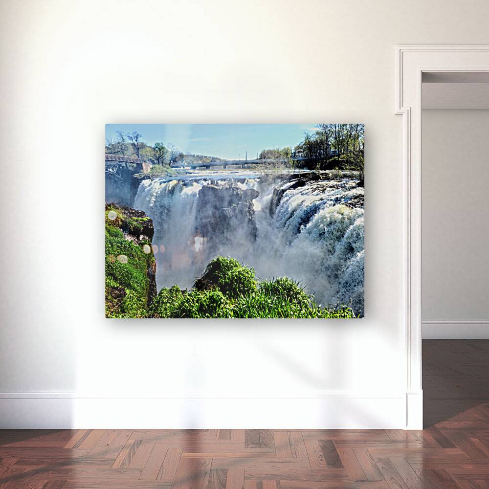 Power in Stillness: The Falls of Paterson NJ Reproduction