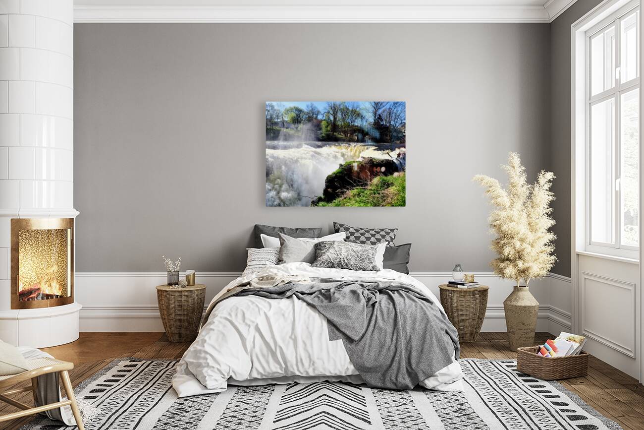 The Roar Beneath Blue Skies Reproduction