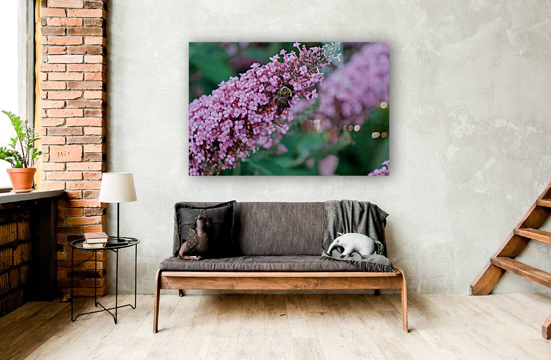 Sustaining Grace:  The Bee and the Butterfly Bush Reproduction