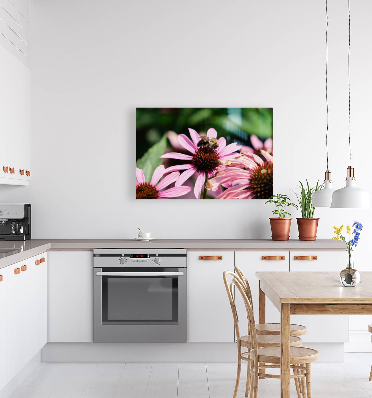 Coneflower and the Resting Wanderer Reproduction