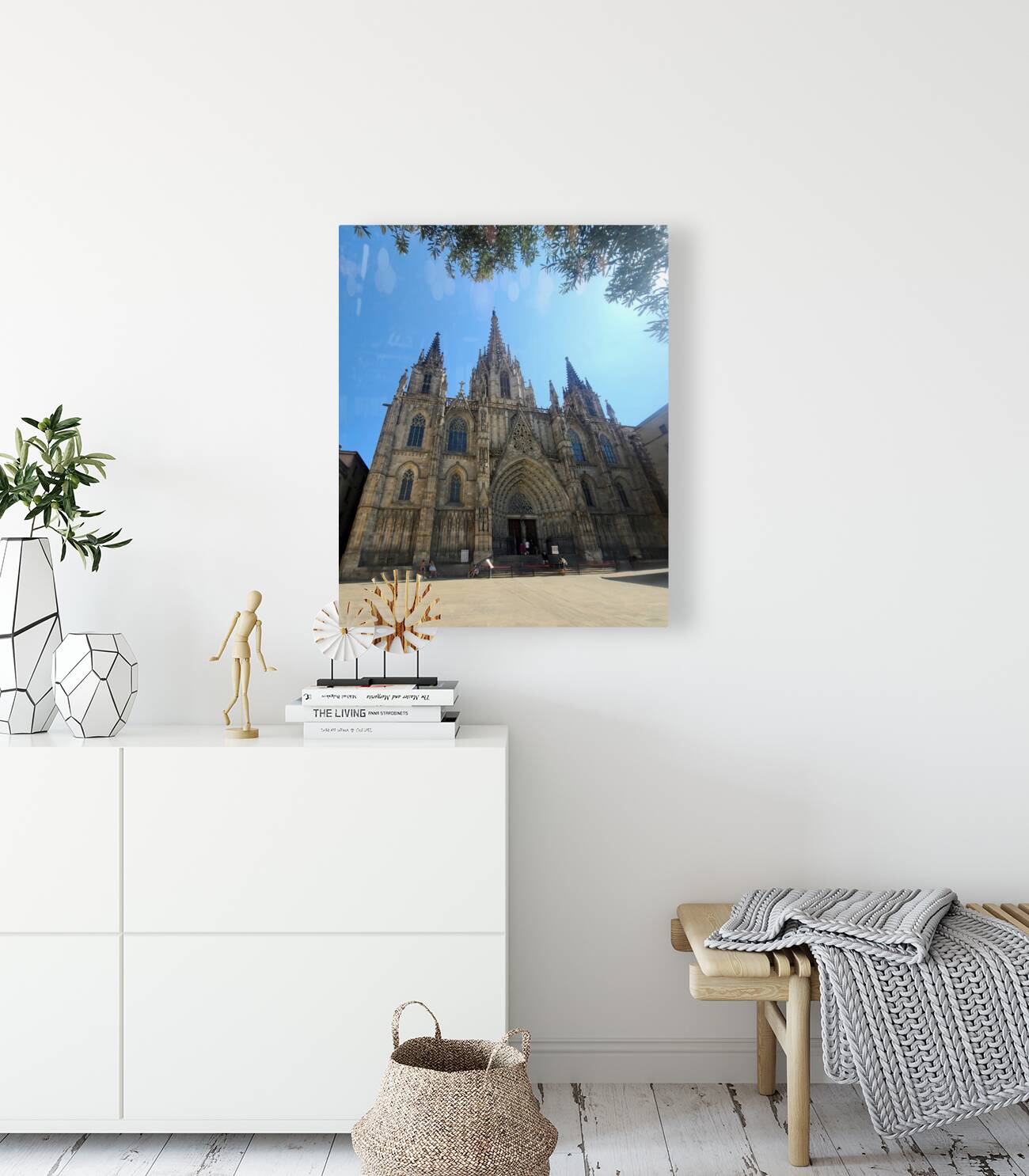 Barcelona Cathedral: Where Stone Remembers the Sky Reproduction