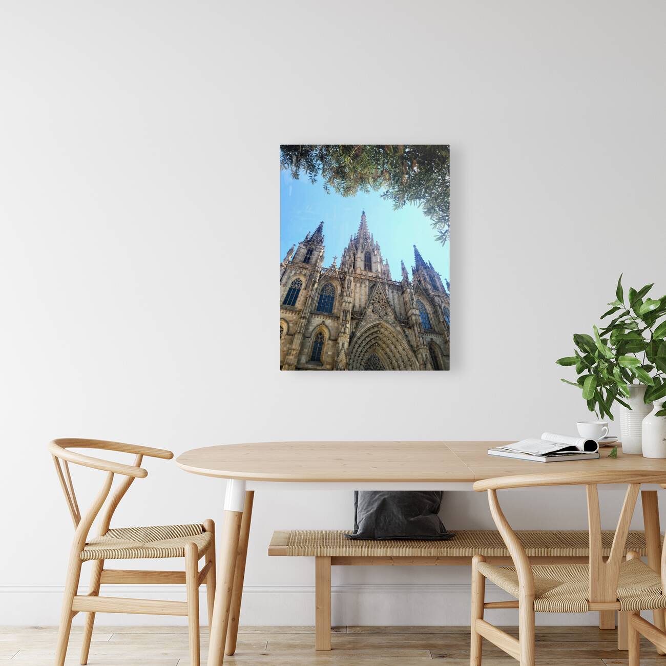 Gothic Roots Olive Crowns: The Cathedral at an Angle of Awe Reproduction