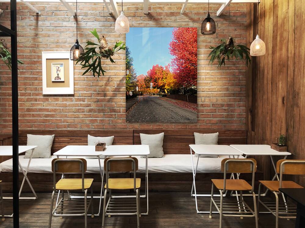 Fall Over the Fence Reproduction