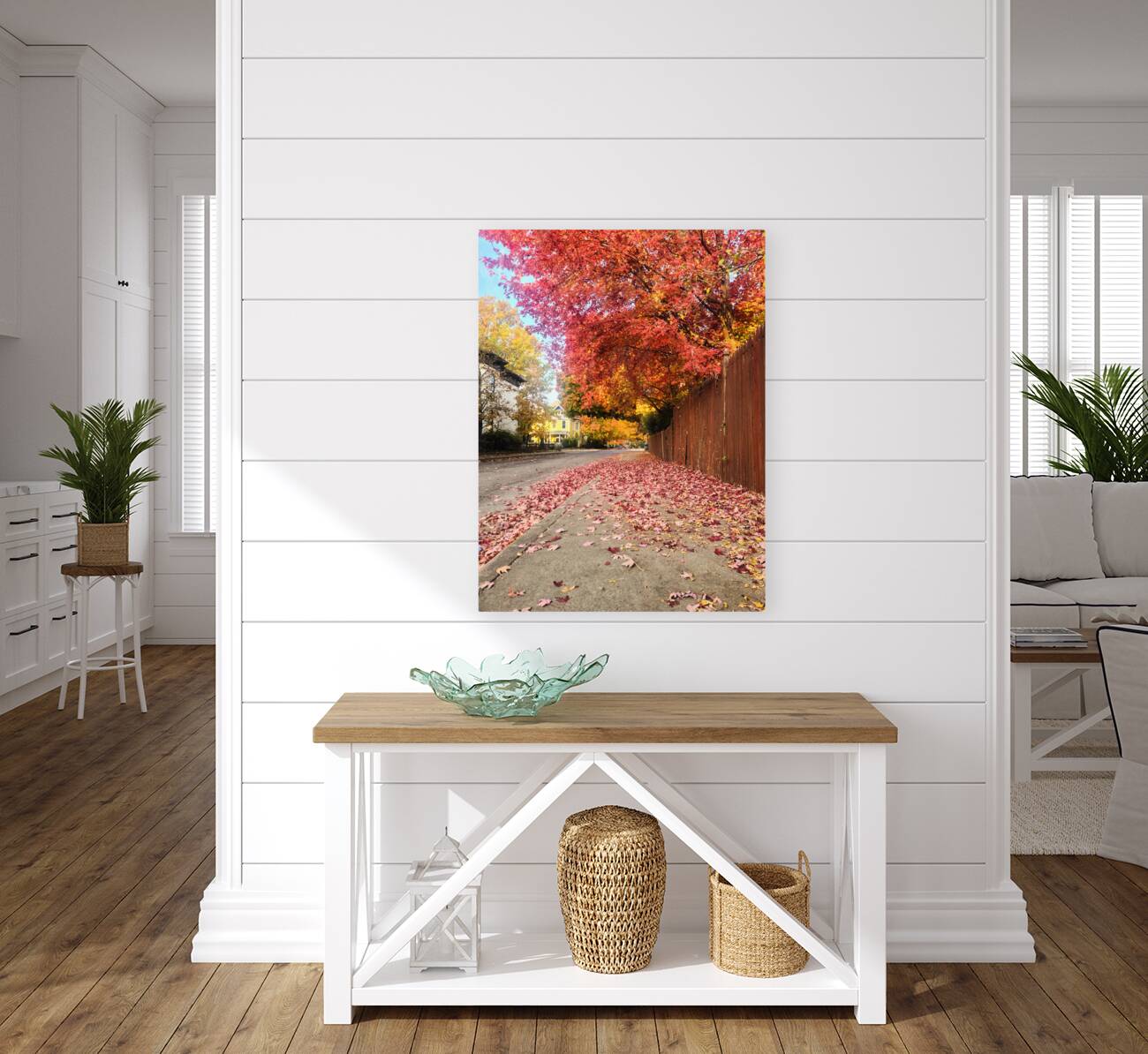 Fall Over the Fence  Reproduction