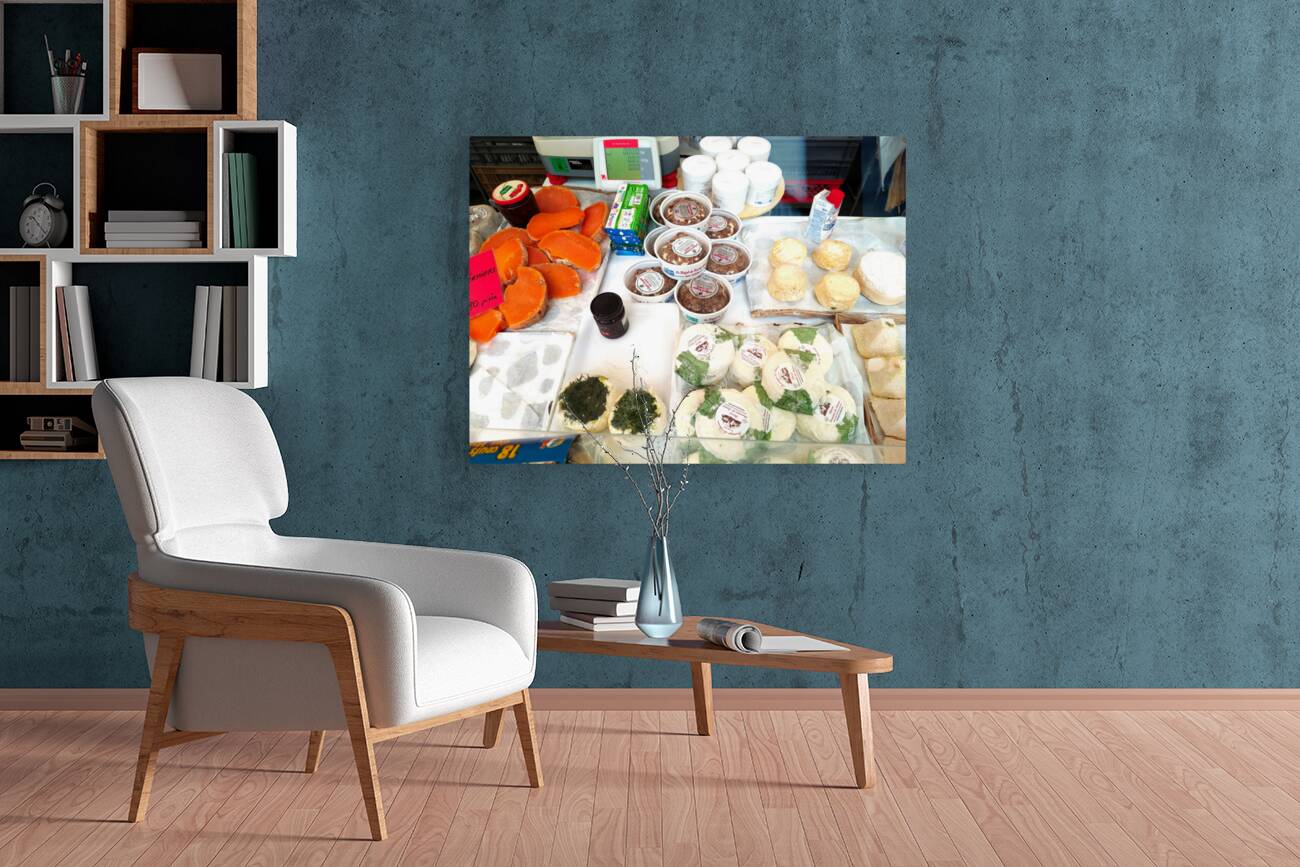 Farmers Market -- Custom Cheeses 2 Reproduction