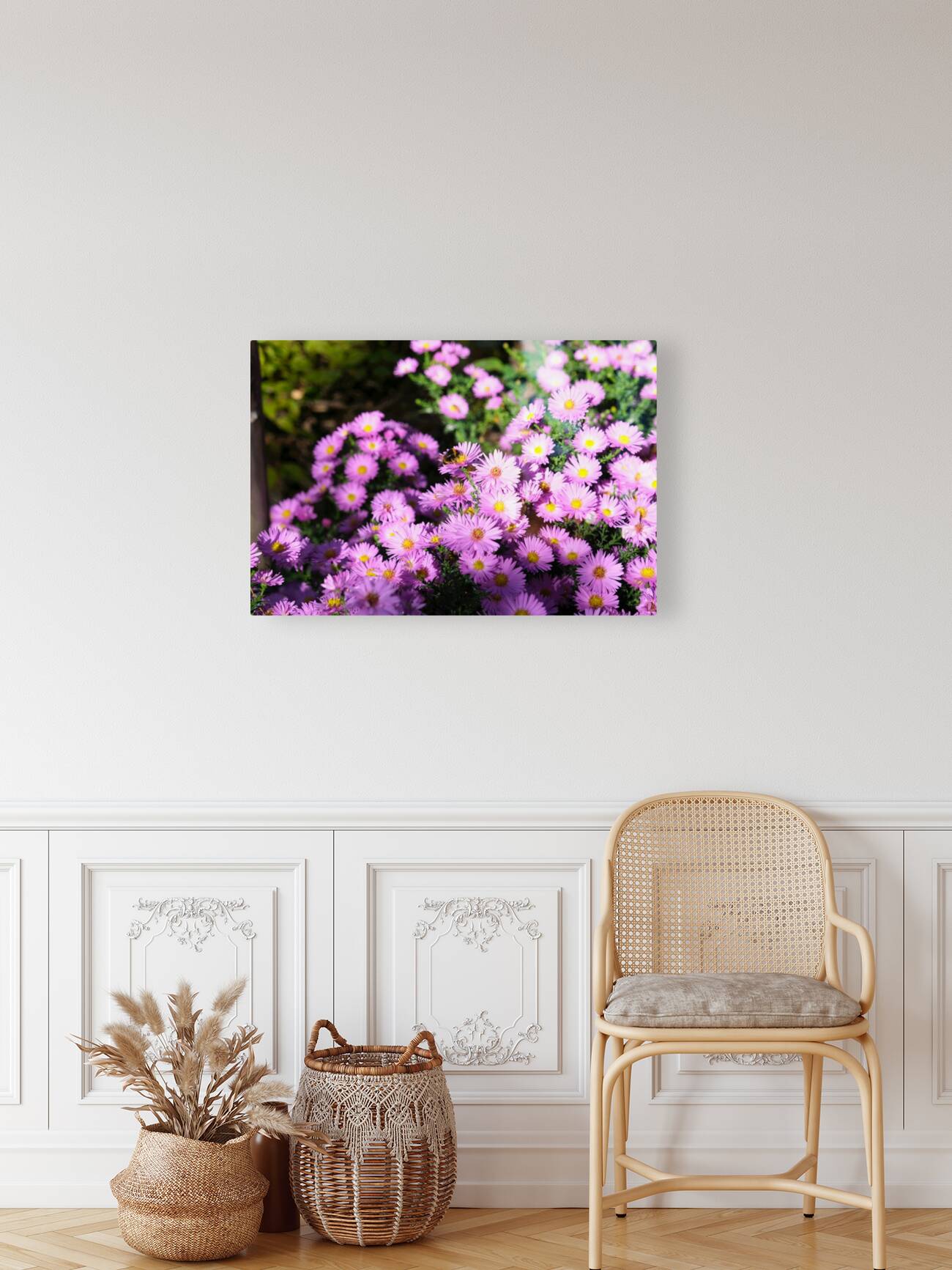 Pink Daisies  Reproduction