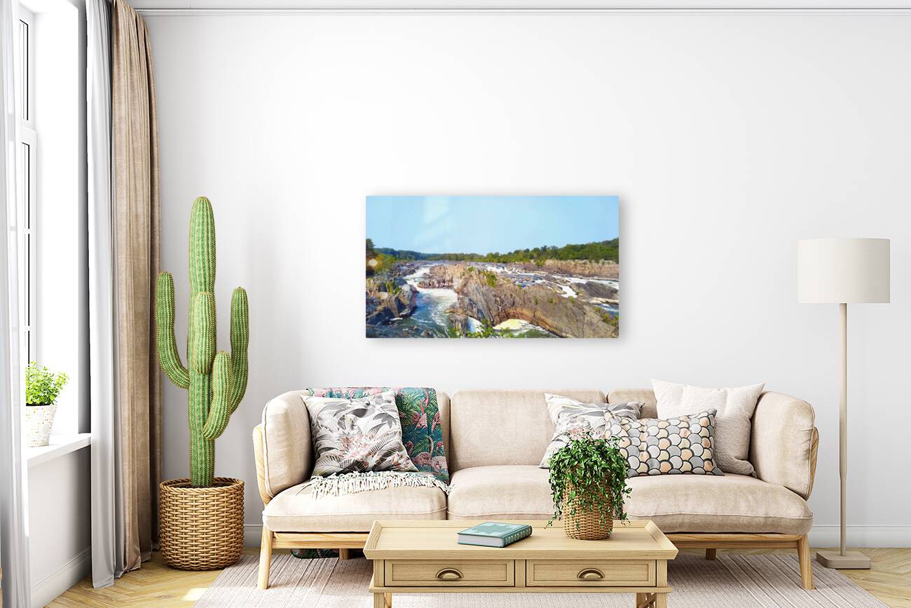 Great Falls Park Panoramic Reproduction