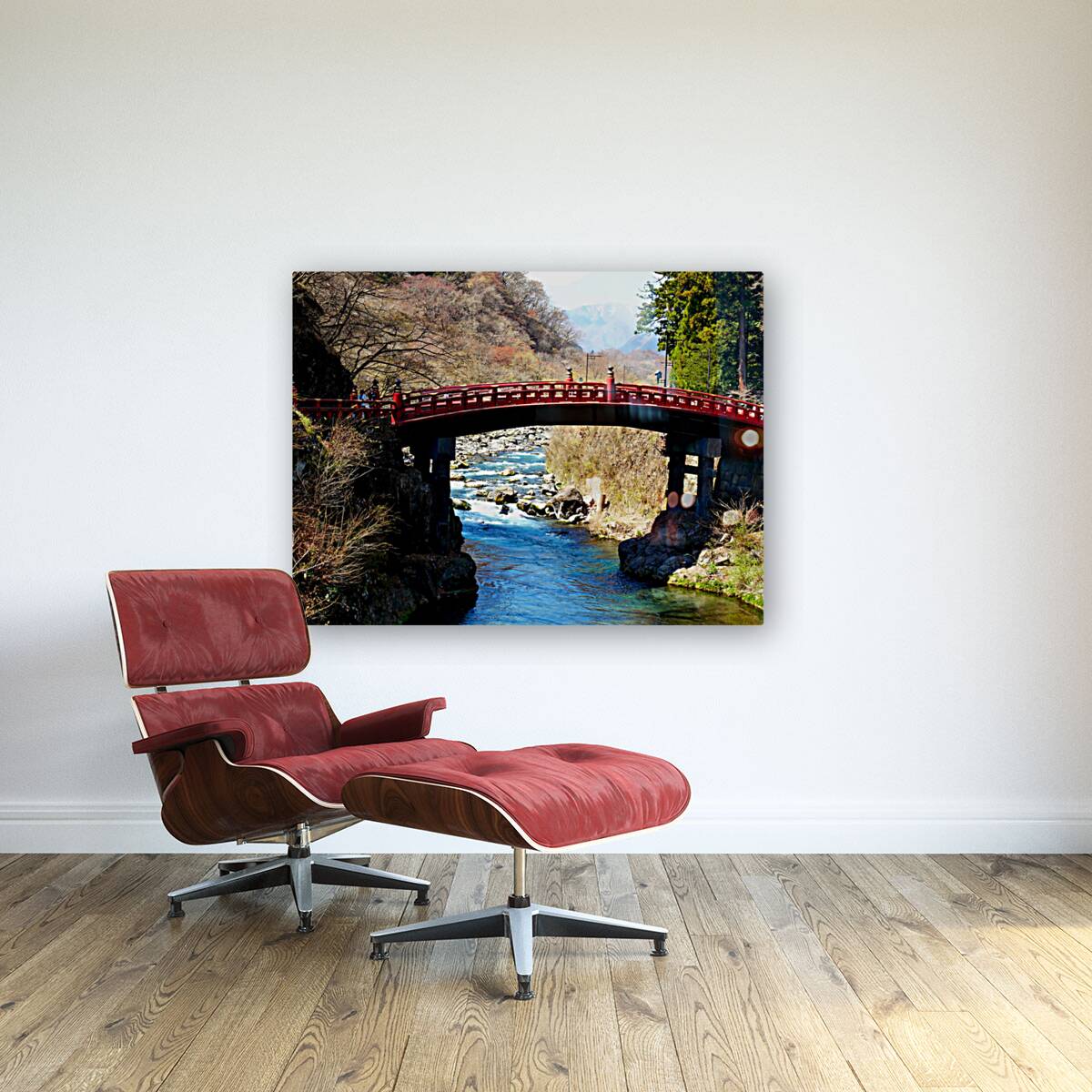 Water Under the Japanese Bridge Reproduction