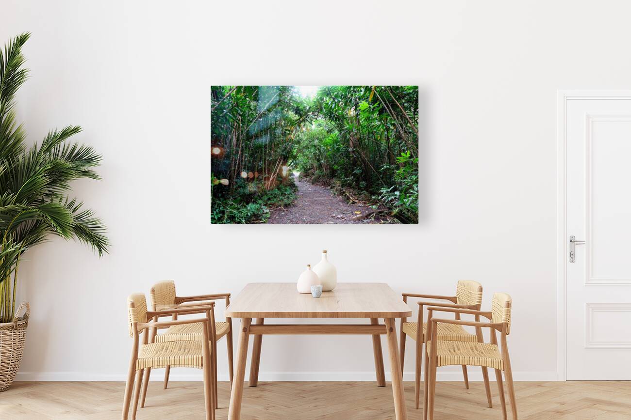 Hiking Hawaii Reproduction