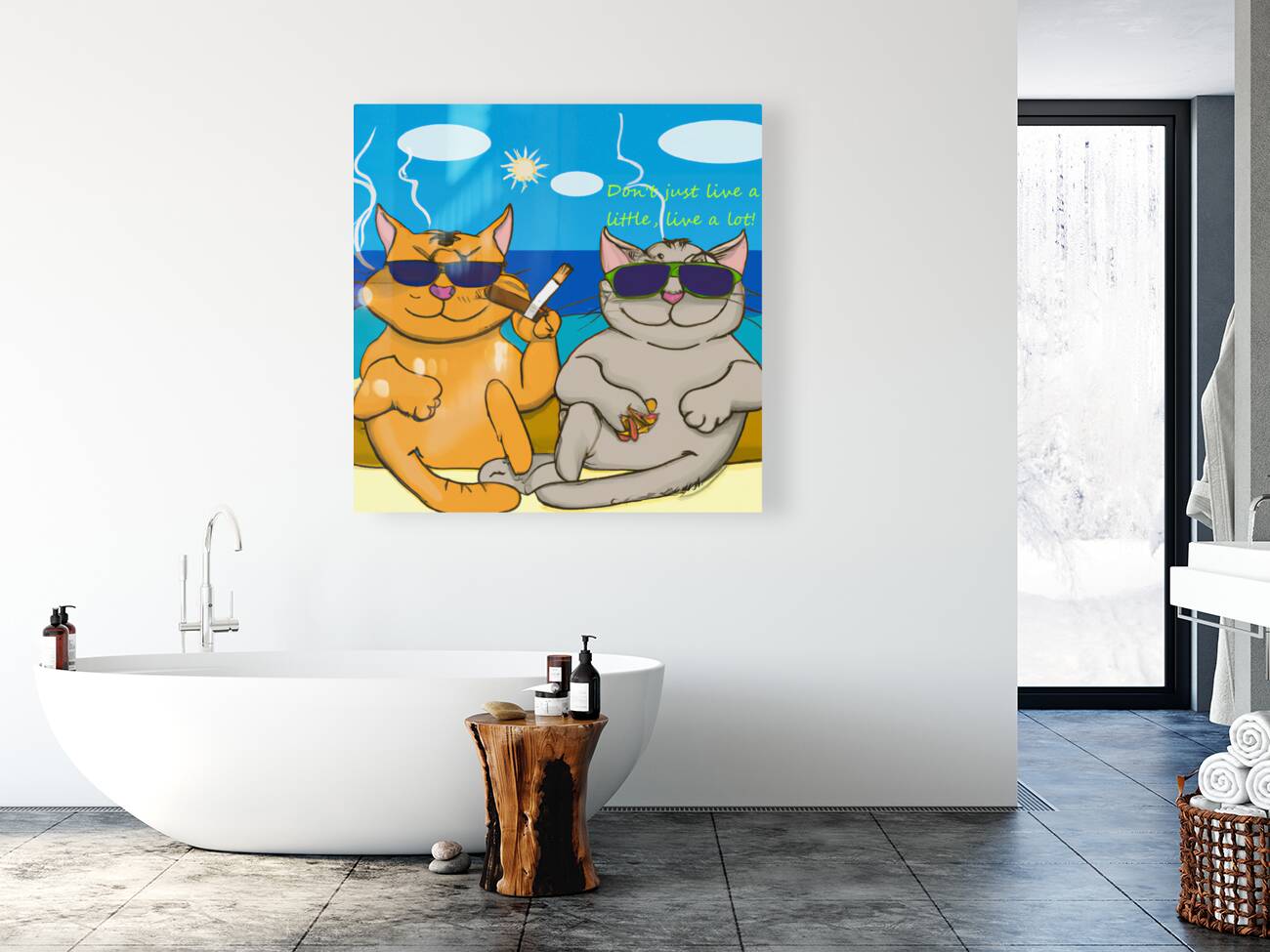 BadCatz Beach Bums 1A Reproduction