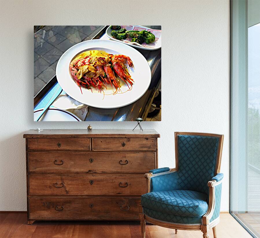 Gambas Rojas  at Barrafina Reproduction