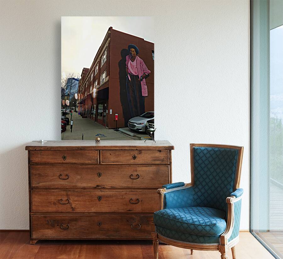 Painted Presence: Mari Evans Mural Reproduction