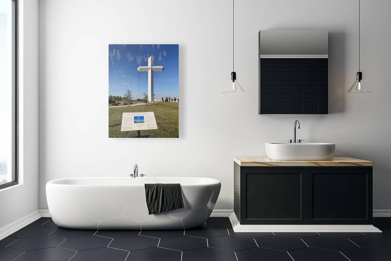 Bible Belt Christian Cross  Reproduction