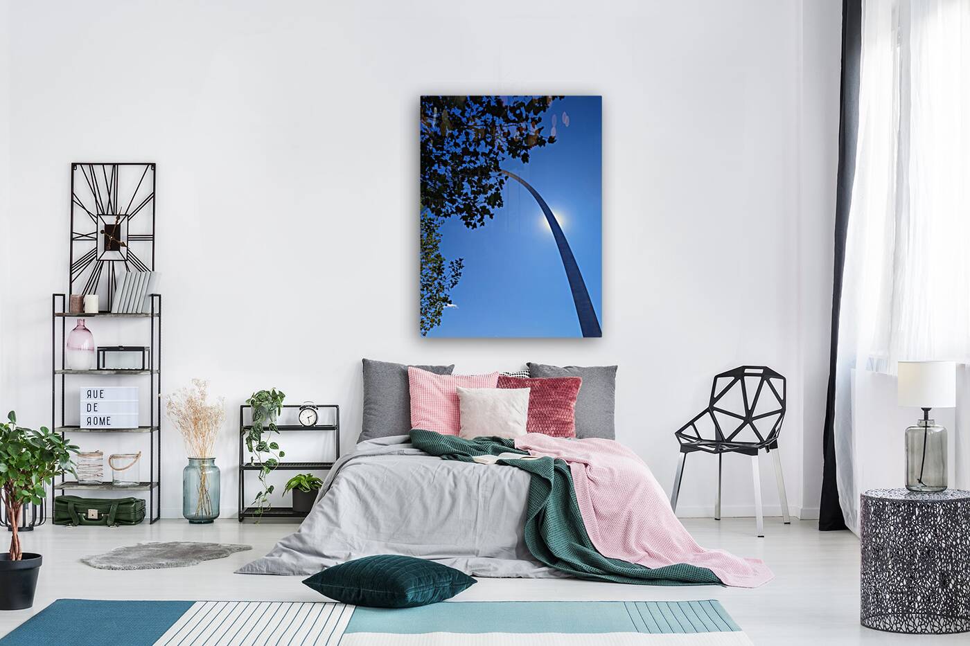 Man Meets Nature in the Sky  Reproduction