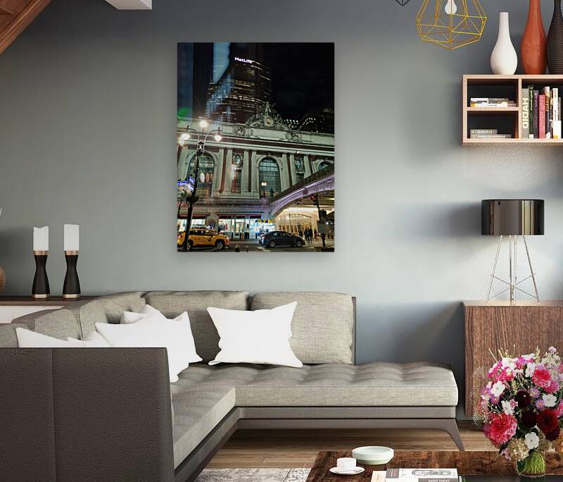 Facade of Grand Central – Street Perspective Reproduction