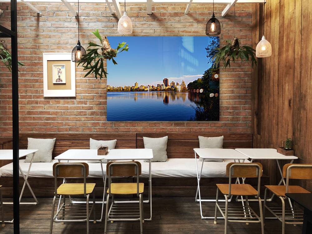 Blue Silence – Manhattan Panorama Reproduction