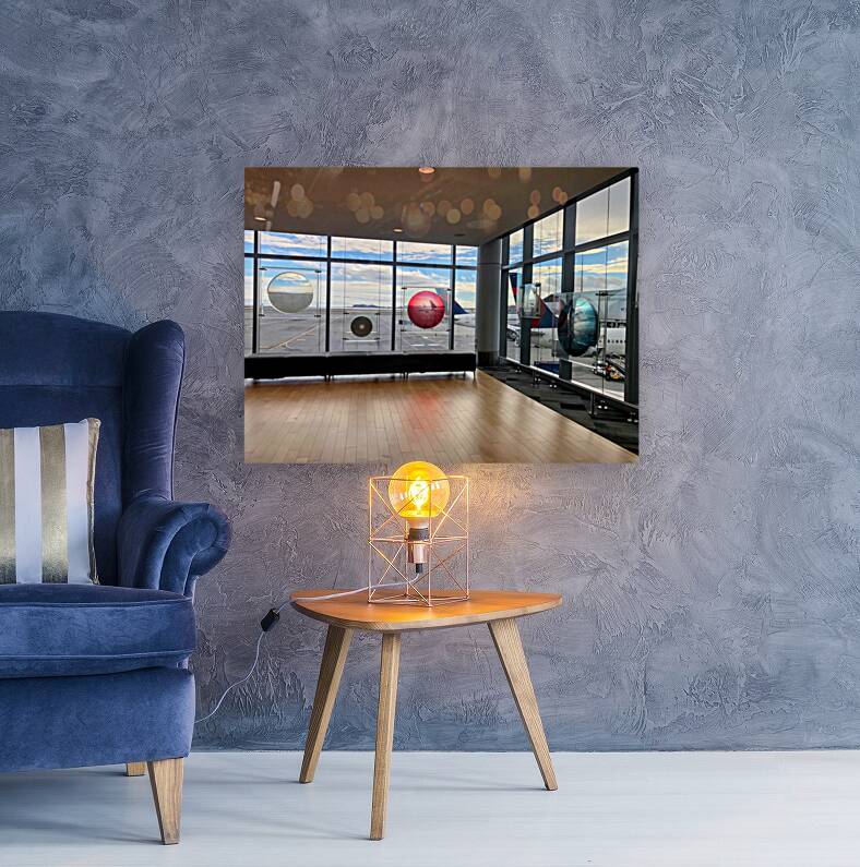 SFO Airport Departure Gallery Reproduction